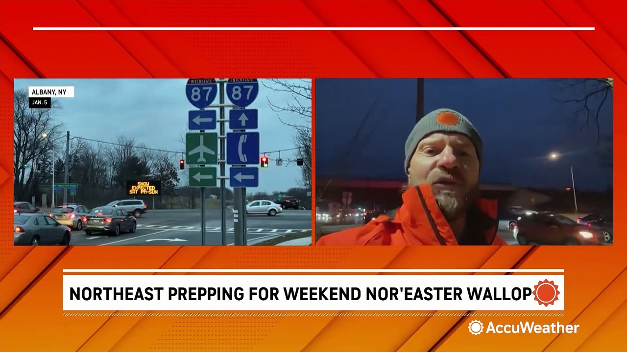 New Yorkers brace for snow the night before winter storm