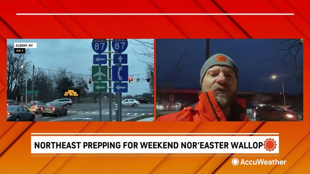 New Yorkers brace for snow the night before winter storm