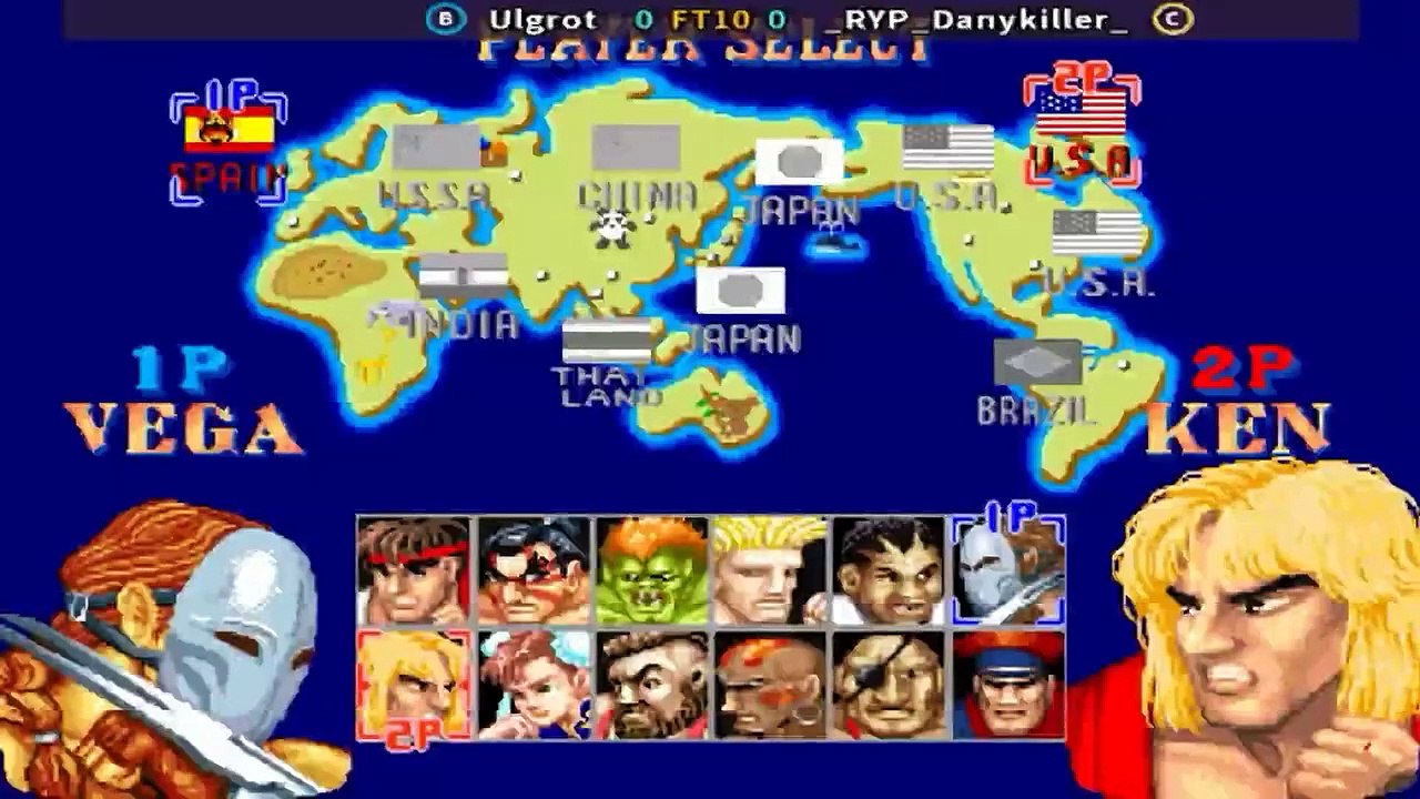 Ulgrot Vs _RYP_Danykiller_ - Street Fighter II' Champion Edition - FT10
