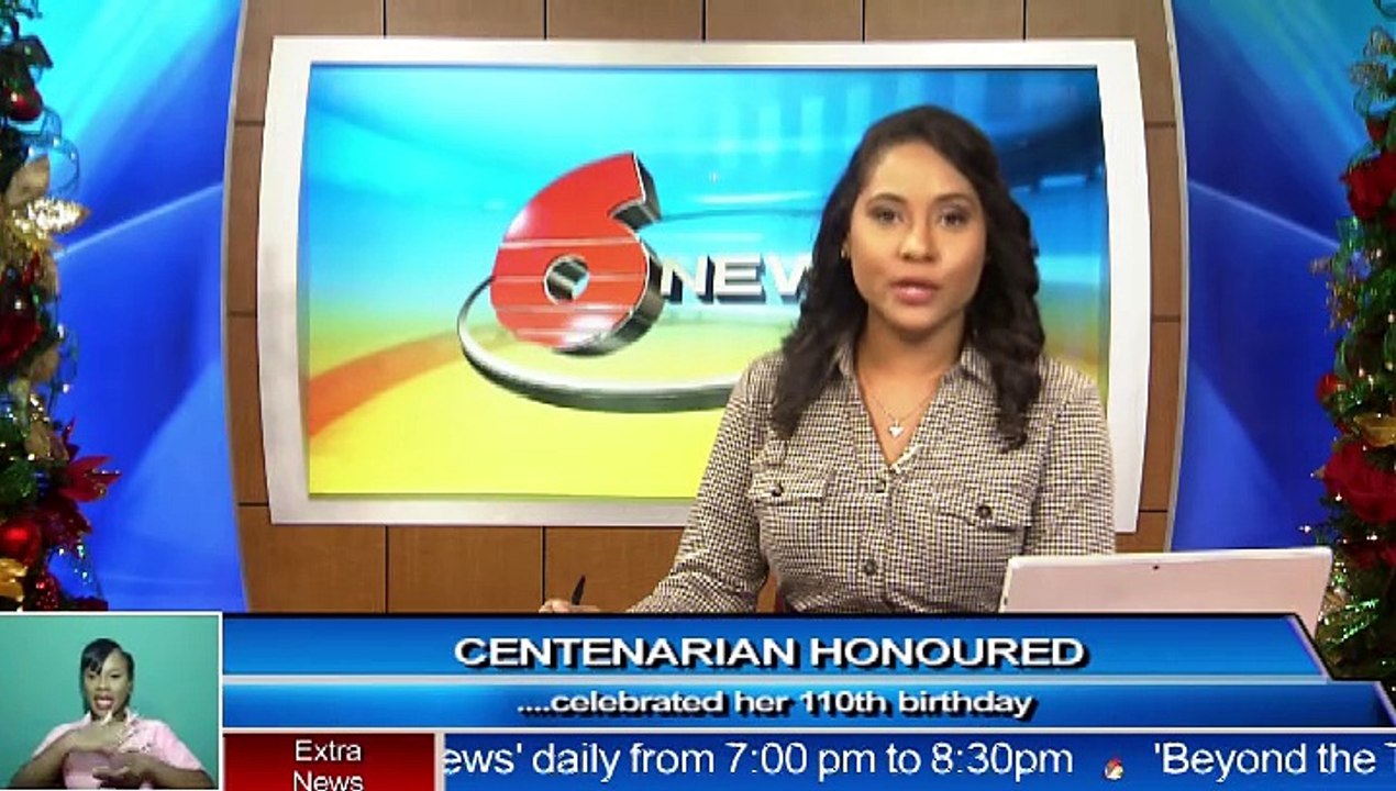 CENTENARIAN HONOURED