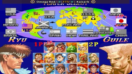Omega Red vs Kaisark - Super Street Fighter II_ The New Challengers - FT5