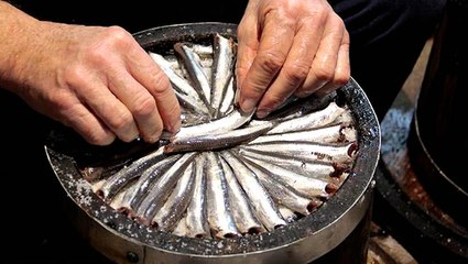 How 20,000 pounds of anchovies spend 3 years transforming into expensive anchovy sauce