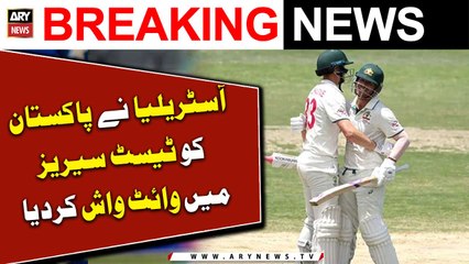 Australia whitewashed Pakistan in another series by winning 3rd Test by 8 wickets