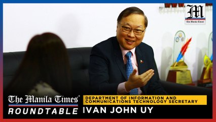 DICT Secretary Ivan John Uy | The Manila Times Roundtable