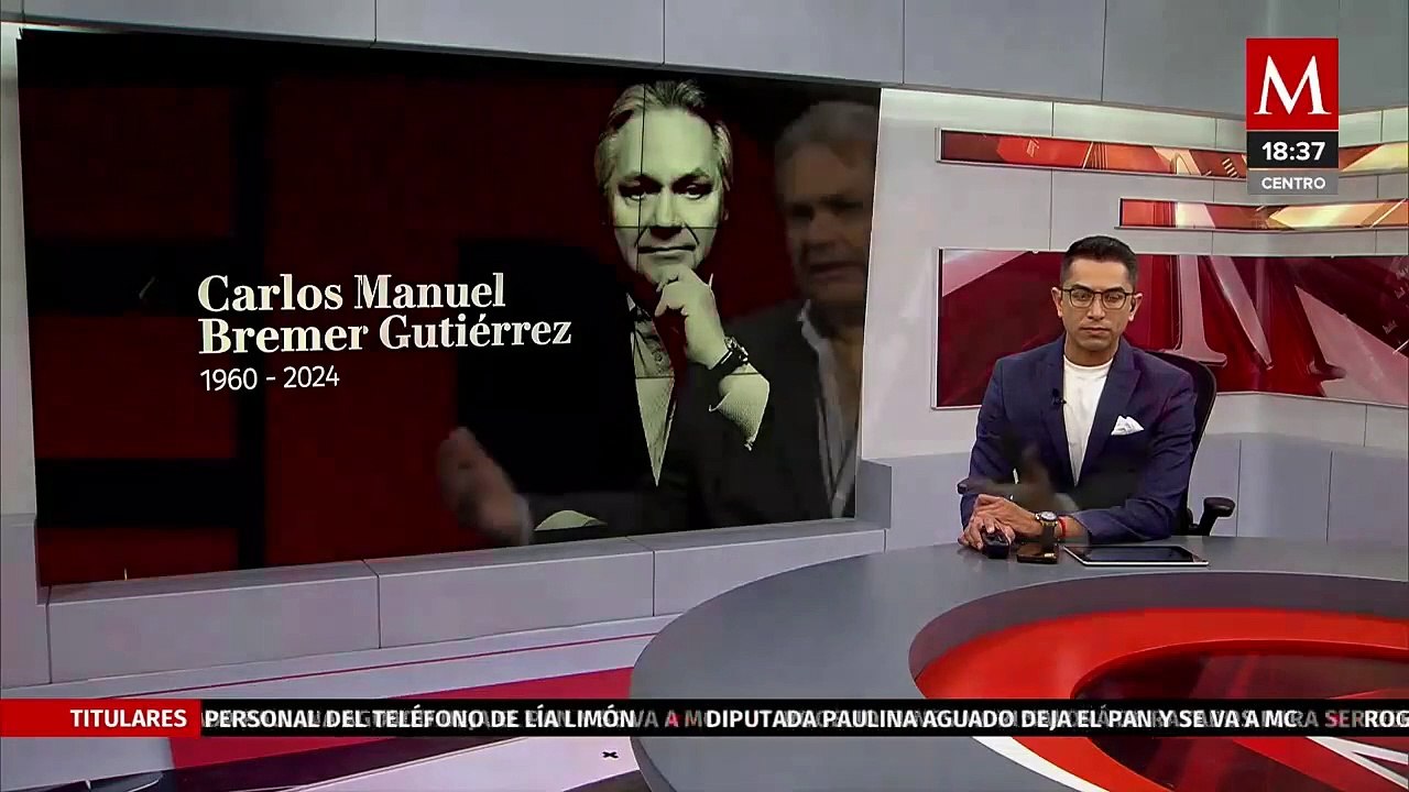 Francisco Cervantes recuerda al empresario Carlos Bremer