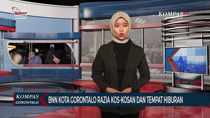 BNN Kota Gorontalo Razia Kos-Kosan dan Tempat Hiburan Malam