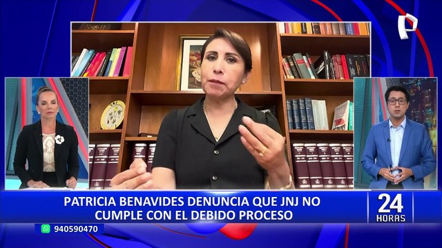 Patricia Benavides arremeter contra la JNJ y la Fiscalía: “Basta de persecución y cacería política”