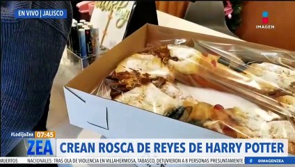 ¡Crean rosca de reyes con "muñequitos" de Harry Potter!