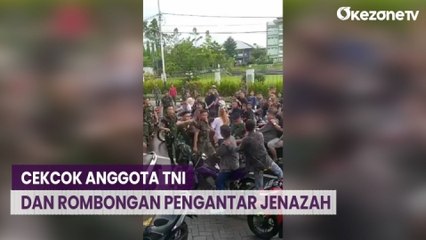 Download Video: Klarifikasi Kodam XIII/Merdeka soal Viral Anggota TNI Pukul Iring-iringan Pengantar Jenazah