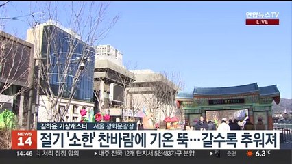 [날씨] 주말 찬바람에 먼지 해소…밤사이 중부·전북 눈