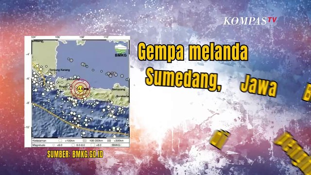Fakta-Fakta Gempa Sumedang saat Malam Pergantian Tahun 2024 - INFOGRAFIS