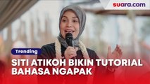 Siti Atikoh Bikin Tutorial Bahasa Ngapak, Netizen: Gemes Banget!