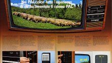 Telefunken televisori programma per  il mercato italiano 1977 - 78