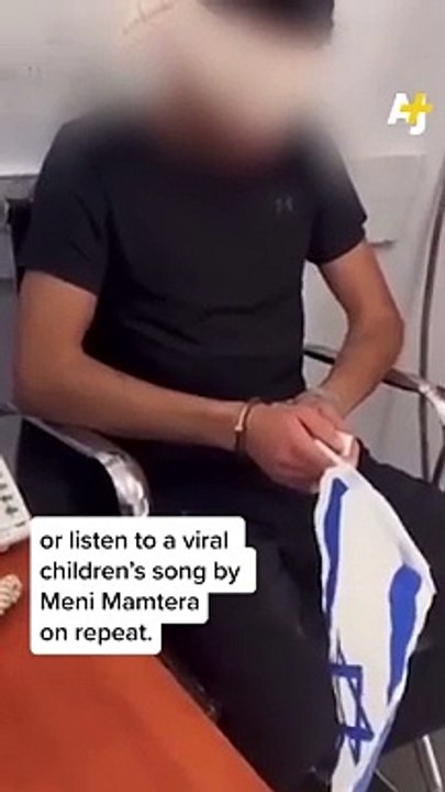 Videos allegedly show Israeli soldiers abusing detained Palestinians #gaza #palestine #israel