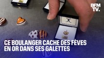 TANGUY DE BFM - Ce boulanger de la Sarthe cache des fèves en or dans ses galettes