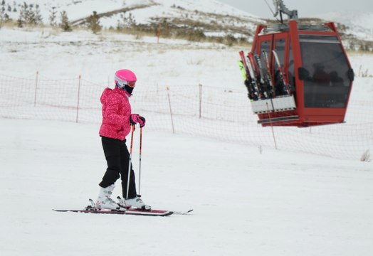 Kayakseverlerin uğrak noktası: Erciyes Dağı