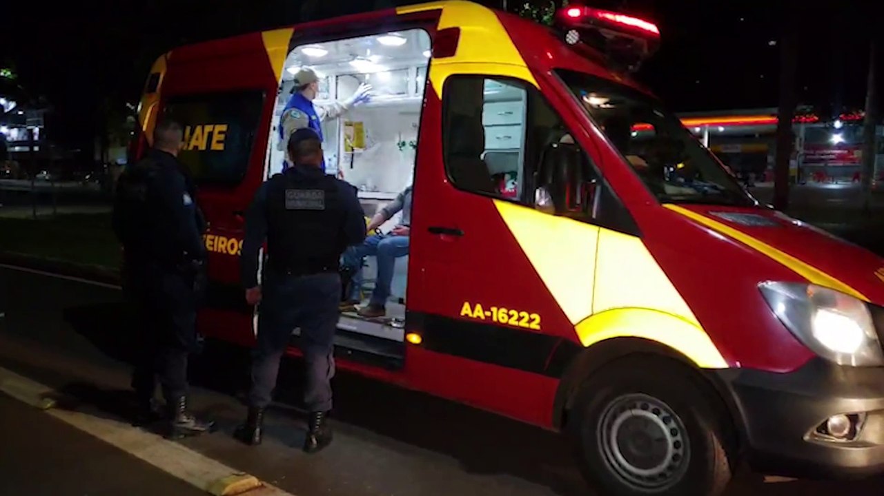 Homem de 42 anos fica ferido ao ser agredido no centro de Cascavel