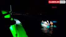 Yunanistan Unsurları Tarafından Türk Kara Sularına Geri İtildi, 64 Kaçak Göçmen Kurtarıldı