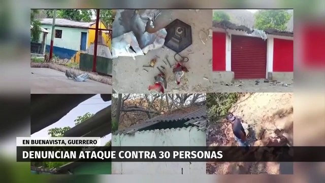 Asesinan a 30 personas mediante drones en Guerrero. Selene Flores, 05 de enero 2024