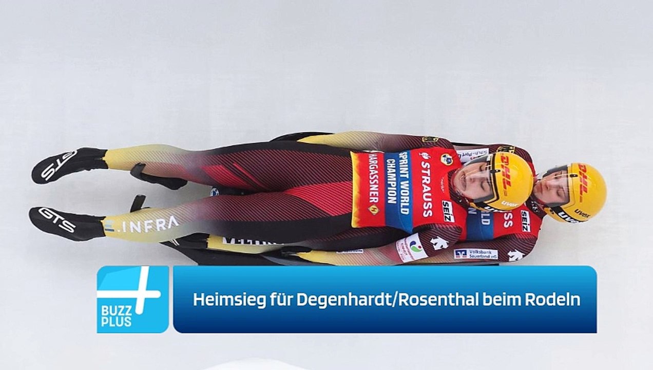 Heimsieg für Degenhardt/Rosenthal beim Rodeln