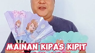 Mainan kipas plastik - mainan kipas karakter - mainan kipas anak #mainananakanak