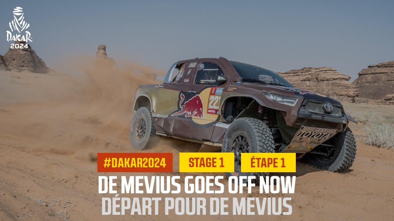De Mevius goes off now - Stage 1 - #Dakar2024
