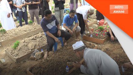 Jenazah Allahyarham Fiza Kamarudin selamat dikebumikan