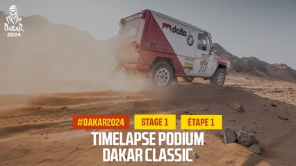 Timelapse Podium Dakar Classic - Stage 1 - #Dakar2024