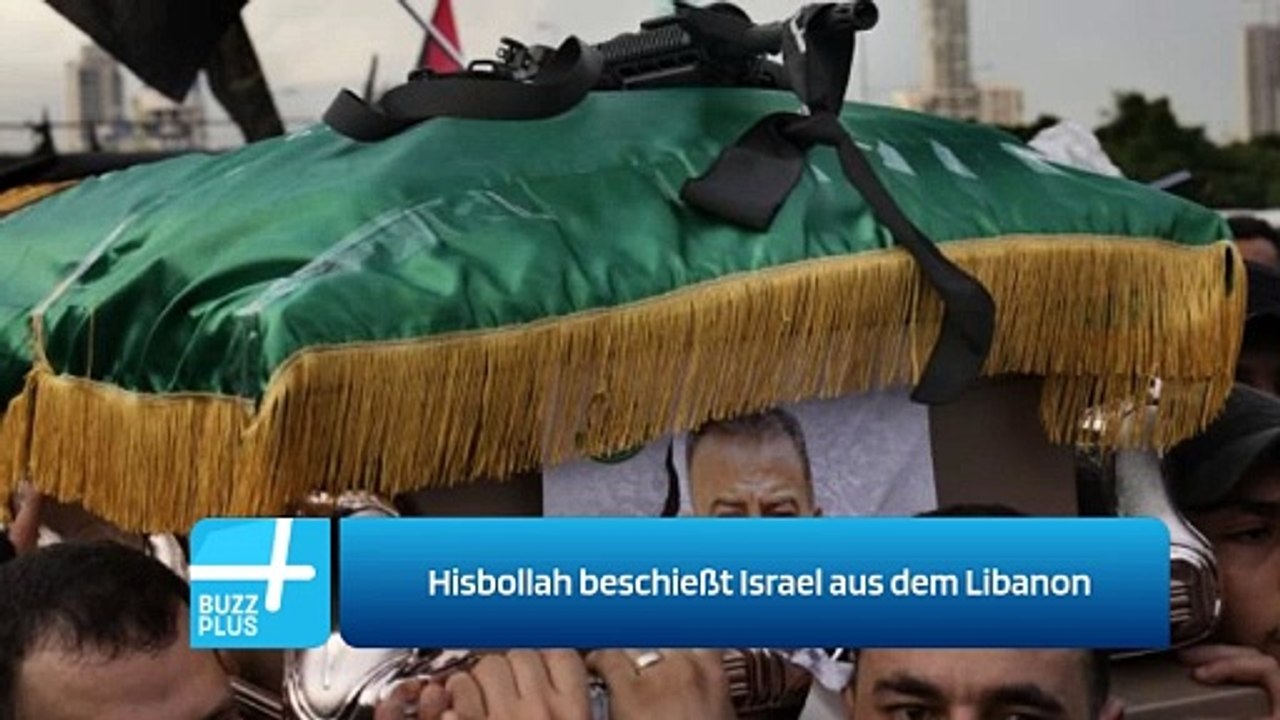 Hisbollah beschießt Israel aus dem Libanon