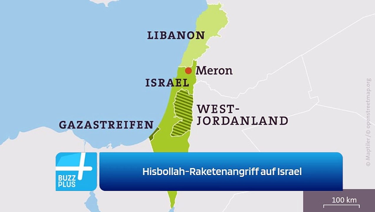 Hisbollah-Raketenangriff auf Israel