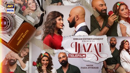 Ijazat Telefilm featuring Mehwish Hayat & HSY on ARY Digital 🎬