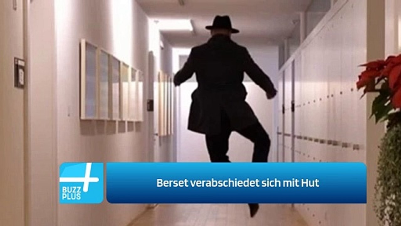 Berset verabschiedet sich mit Hut