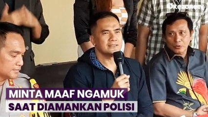 Ngamuk saat Diamankan Polisi, Saipul Jamil Minta Maaf