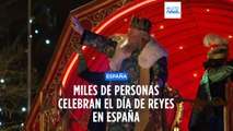 Así ha sido la cabalgata de Reyes Magos que ha recorrido las calles de Madrid
