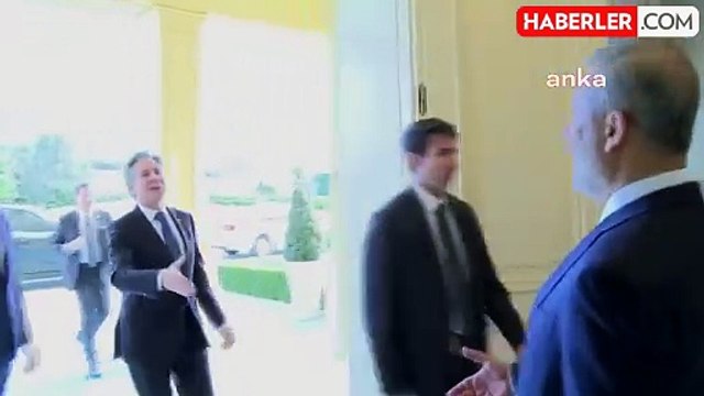 Dışişleri Bakanı Hakan Fidan, ABD Dışişleri Bakanı Antony Blinken ile İstanbul'da bir araya geldi