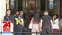 Quiapo Church, puno ng mga deboto; ilang mga bawal na bagay, kumpiskado sa gitna ng mahigpit na seguridad | 24 Oras Weekend