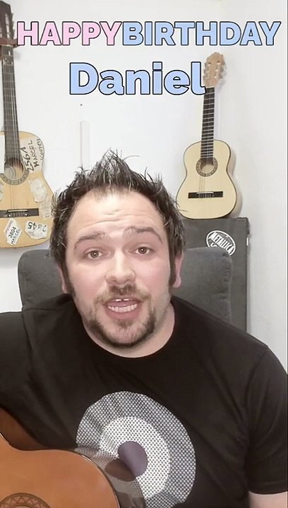 Happy Birthday, Daniel! Geburtstagsgrüße an Daniel