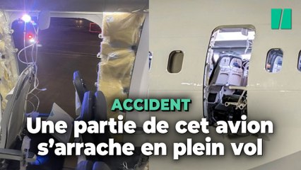 Une partie de cet avion s’arrache en plein vol et nécessite un atterrissage d’urgence