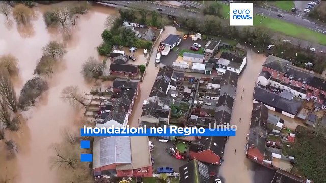 Pioggia e neve bloccano l'Europa settentrionale, allerta maltempo anche in Italia