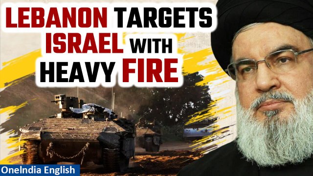 Heavy Fire from Lebanon Hits Northern Israel Amid Gaza Spillover Concerns | Oneindia News