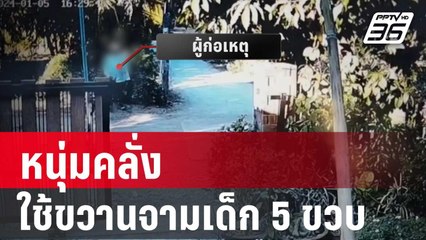 หนุ่มคลั่ง ใช้ขวานจามเด็ก 5 ขวบ เจ็บสาหัส | เข้มข่าวค่ำ | 6 ม.ค. 67