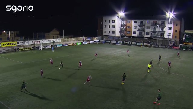 Liam Walsh scores winner for Aberystwyth against Colwyn Bay