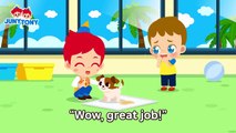 Dog Trainer Bingo Needs Biting Training Job - Occupation Songs for Kids Animal Song JunyTony