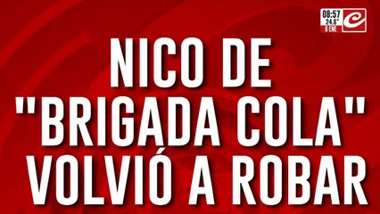 Video muestra cómo Nico de "Brigada cola" se roba una bondiola de un supermercado