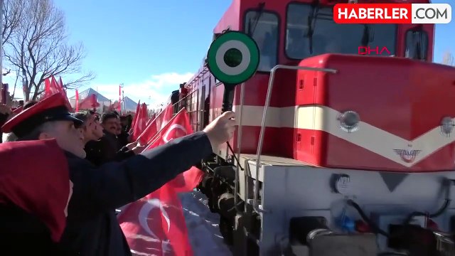 Sarıkamış Şehitlerini Anma Programı'nda Sarıkamış Ekspresi İlçeye Ulaştı