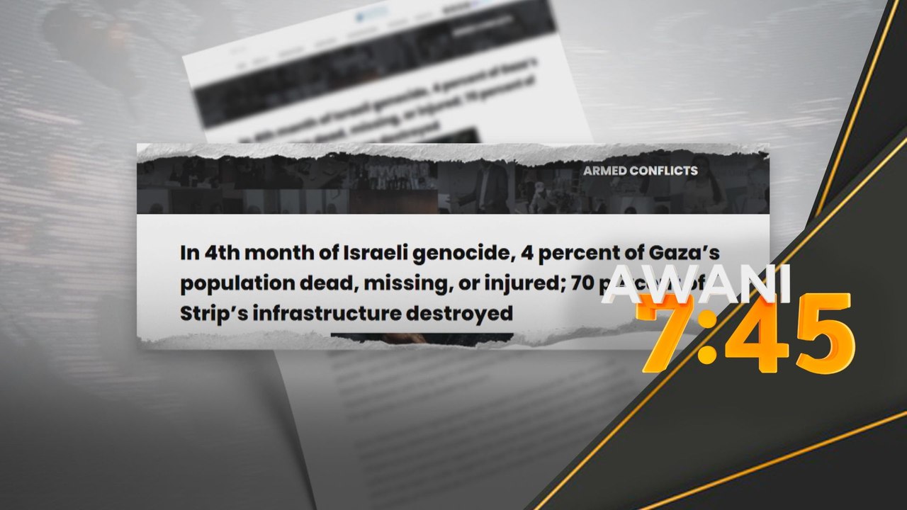 90,000 rakyat Palestin maut, cedera, hilang - Pertubuhan Hak Asasi