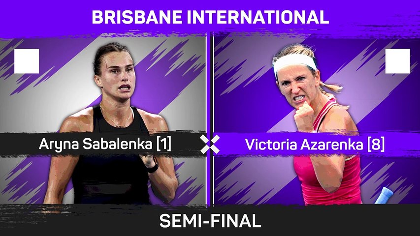 Sabalenka ousts Azarenka to cruise into Brisbane final | Stadium Astro