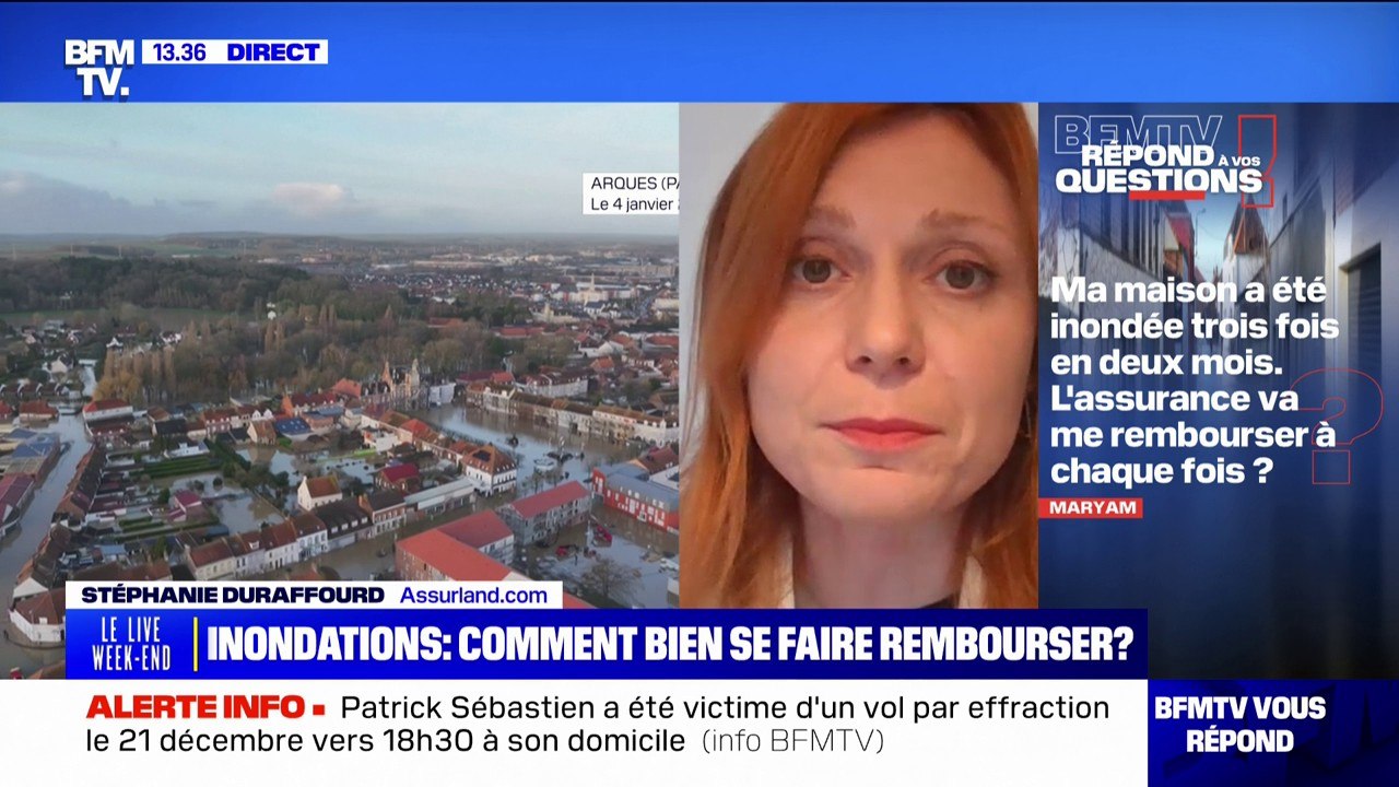 Comment bien se faire rembourser les dégâts causés par les inondations par son assurance?  BFMTV répond à vos questions