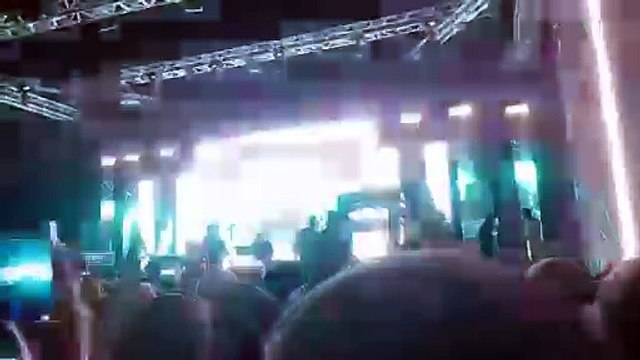 Lights and festivals glowing on fire