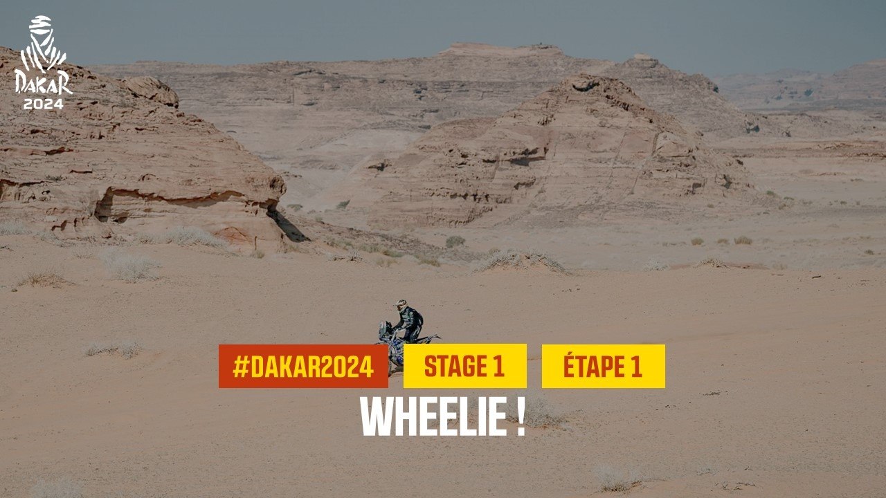 Wheelie  - Stage 1 - #Dakar2024